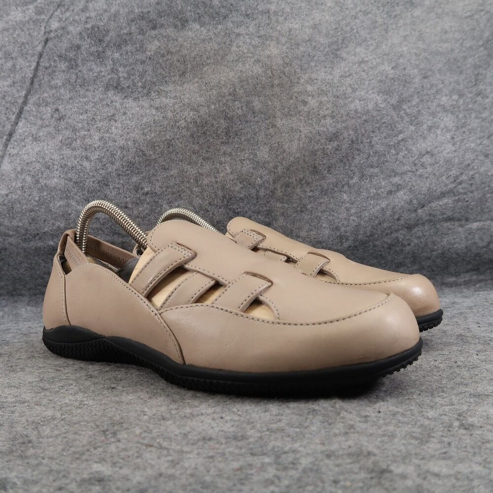 Softwalk Shoes Women 9 Loafer Ballet Flat Slip On Hampton Leather Comfort Casual